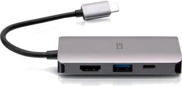 Alt view image 6 of 11 - C2G USB C Dock with HDMI USB Ethernet USB C & Power Delivery up to 100W C2G54456
