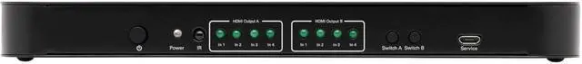 Alt view image 2 of 14 - Tripp Lite B118-2X4-4K-A 2x4 HDMI Matrix Switch/Splitter