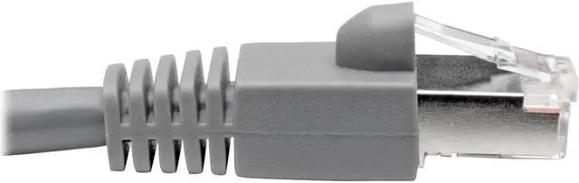 Alt view image 4 of 14 - Tripp Lite 25ft Cat6a Snagless STP Network Patch Cable Gray N262025GY