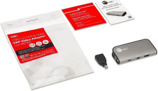 Alt view image 2 of 17 - USBC TO MDP HDMI VXP