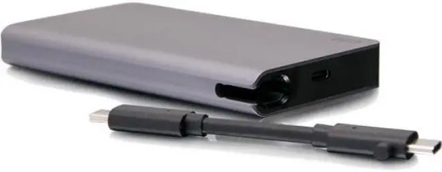 Alt view image 5 of 13 - C2G 54457 100W Multiport USB-C Travel Dock