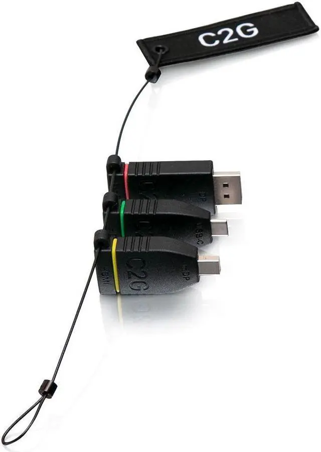 Alt view image 2 of 8 - C2G Universal Adapter Ring with Color Coded Connectors 29878