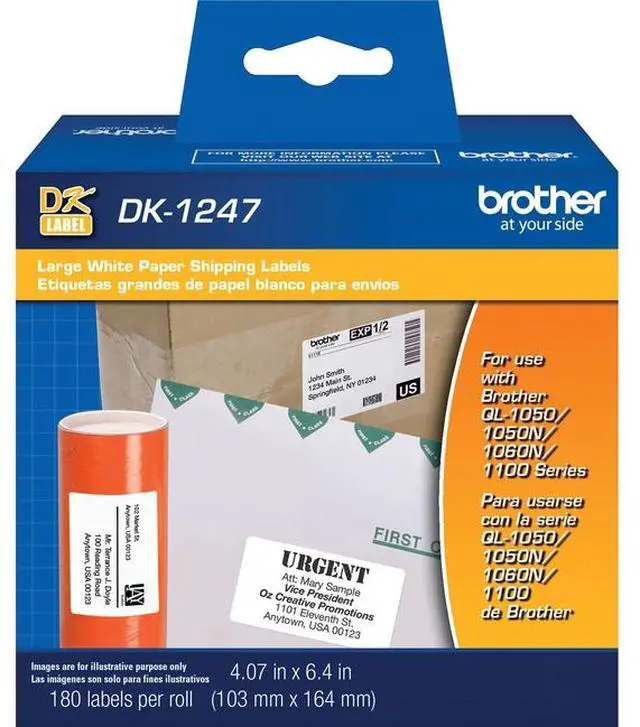 Alt view image 2 of 12 - Die Cut Large Shipping Labels