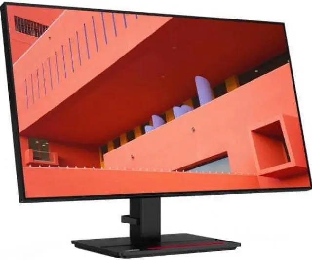 Alt view image 5 of 10 - Lenovo ThinkVision P27h-20 27" WQHD WLED LCD Monitor - 16:9 - Raven Black - 27" Class - in-Plane Switching (IPS) Technology - 2560 x 1440-16.7 Million Colors - 350 Nit Typical - 4 ms Extreme