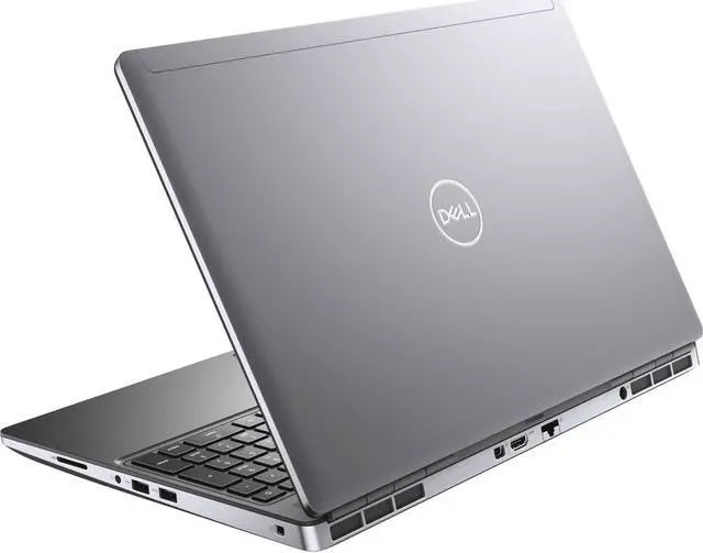Alt view image 7 of 8 - Dell Precision 7000 7550 15.6" Mobile Workstation - Full HD - 1920 x 1080 - Intel Core i7 (10th Gen) i7-10850H Hexa-core (6 Core) 2.70 GHz - 32 GB RAM - 512 GB SSD - Aluminum Titan Gray - Windows