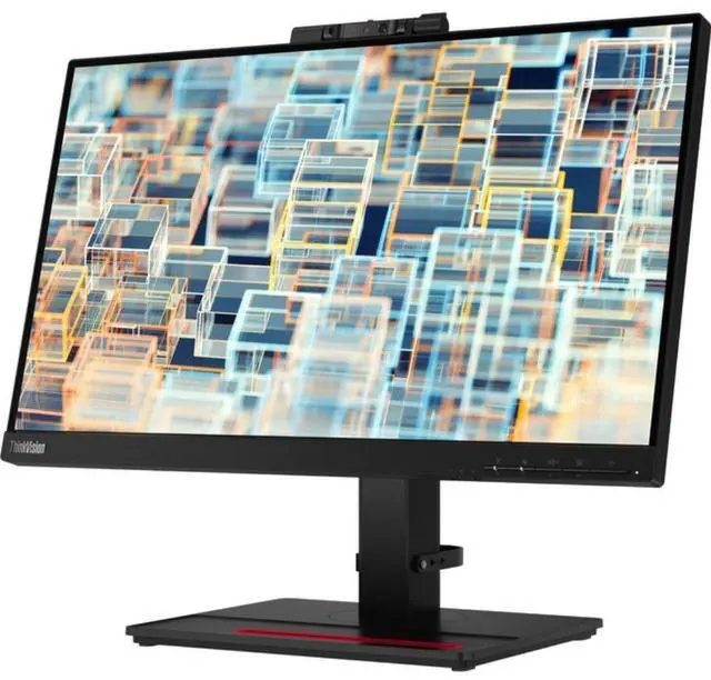 Alt view image 13 of 20 - Lenovo ThinkVision T22v-20 21.5" 16:9 Full HD VoIP IPS 60Hz LCD Monitor with Built-in Speakers