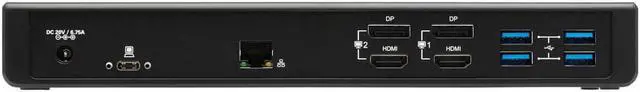 Alt view image 3 of 20 - Tripp Lite 5K 60Hz USB C Dual Display Dock U442DOCK21B