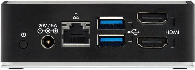Alt view image 7 of 20 - Tripp Lite USB C Dock Dual Display HDMI USB 3.2  Hub U442DOCK20B