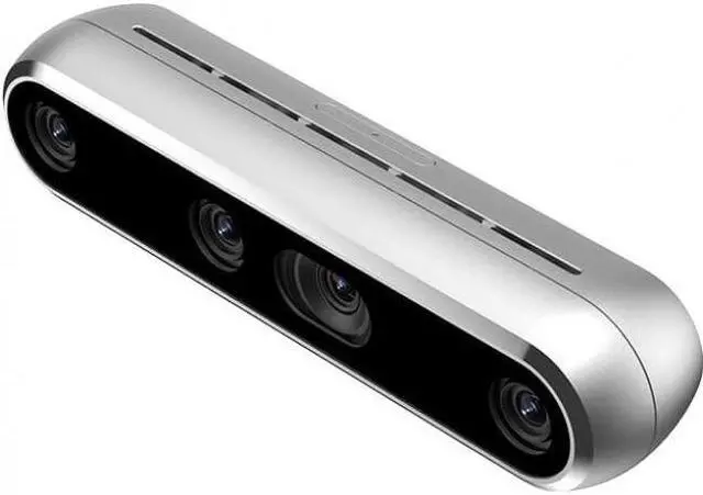 Alt view image 6 of 18 - Intel RealSense D455 Webcam - 90 fps - USB 3.1 - 1280 x 800 Video