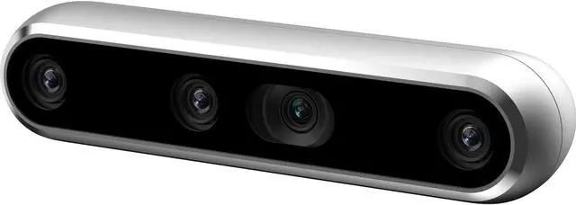 Alt view image 3 of 18 - Intel RealSense D455 Webcam - 90 fps - USB 3.1 - 1280 x 800 Video