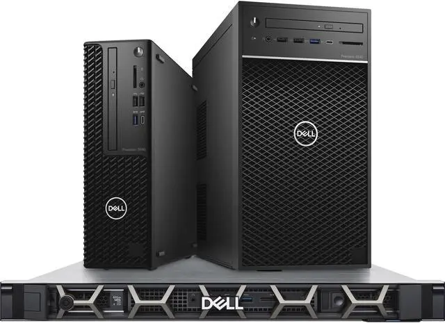 Alt view image 5 of 7 - DELL Desktop Computer Precision 3440 6M9G6 Intel Core i5-10500 16GB DDR4 256GB PCIe SSD Intel UHD Graphics 630 Windows 10 Pro 64-bit