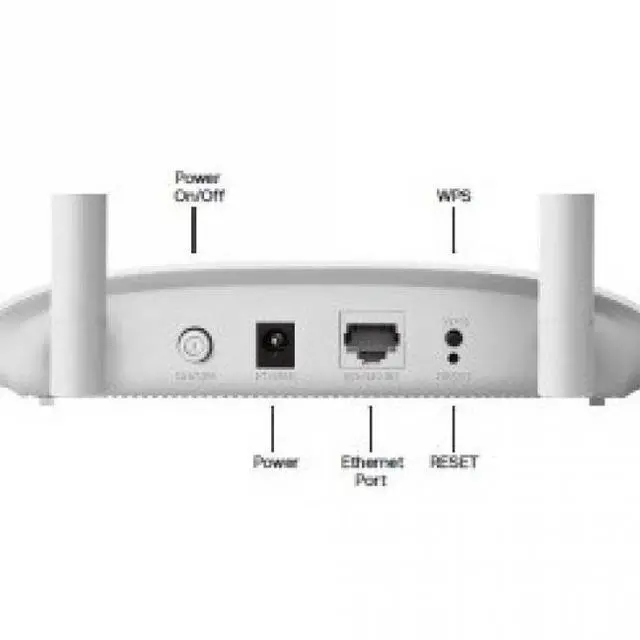 Alt view image 6 of 19 - TP-Link WiFi Access Point TL-WA801N, 2.4Ghz 300Mbps, Supports Multi-SSID/Client/Bridge/Range Extender, 2 Fixed Antennas, Passive PoE Injector Included