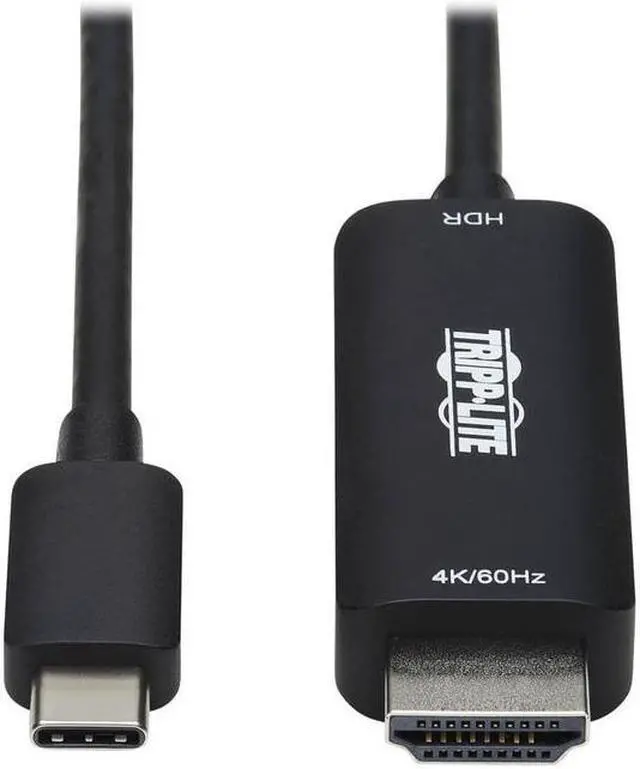 Alt view image 2 of 12 - Tripp Lite U444-003-Hdr2be Hdmi/Usb-C A/V Cable