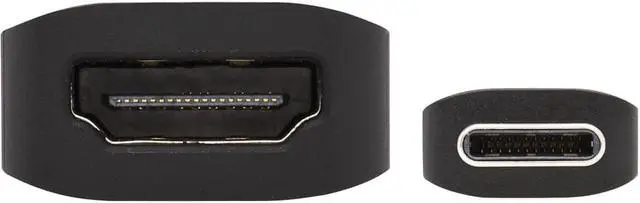 Alt view image 2 of 20 - Tripp Lite U444-06N-HDR4-B HDMI/USB-C Audio/Video Adapter U44406NHDR4B