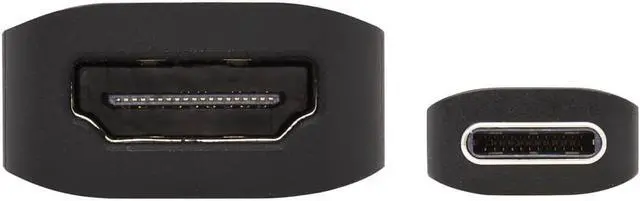 Alt view image 3 of 20 - Tripp Lite U444-06N-HDR-B HDMI/USB-C Audio/Video Adapter U44406NHDRB
