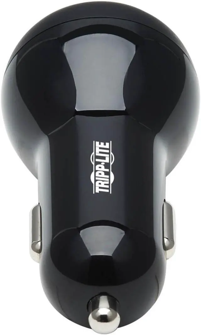 Alt view image 2 of 20 - Tripp Lite USB Dual-Port Car Charger Black U280C0245W2B