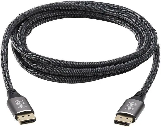 Alt view image 3 of 15 - Tripp Lite P580-009-8K6 Displayport A/V Cable