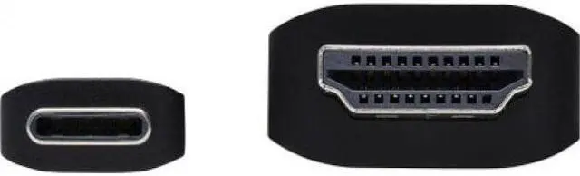 Alt view image 4 of 13 - Tripp Lite U444-003-Hdr4be Usb-C To Hdmi Adapter Cable M/M Black 3 Ft.