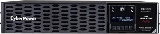 Alt view image 17 of 20 - CYBERPOWER SYSTEMS (USA), INC. PR2200RT2U SINE WAVE, 2U RACK/TOWER, 8 X NEMA 5-20R, NEMA L5-30P W/10FT CORD, USB, SERI