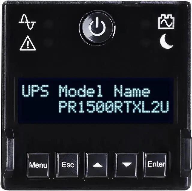 Alt view image 12 of 20 - CyberPower PR1500RTXL2UCN - UPS - 2U - line-interactive - 100/110/120/125 VAC - 1500Watt - 1500VA - USB, Serial, SNMP, Relay, Cloud, EPO - 8 NEMA 5-15R - Black