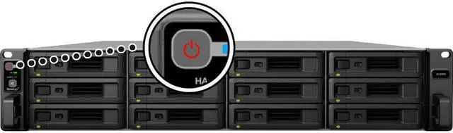 Alt view image 4 of 11 - Synology UC3200 12 x 3.5"/2.5" SAS SSD/HDD (drives not included) 3.5" Drive Bays 1 x expansion port RAID Sub-System