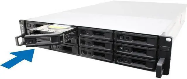 Alt view image 6 of 11 - Synology UC3200 12 x 3.5"/2.5" SAS SSD/HDD (drives not included) 3.5" Drive Bays 1 x expansion port RAID Sub-System