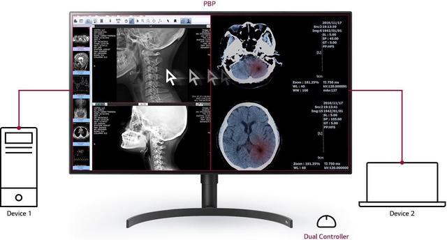 Alt view image 7 of 14 - LG 32HL512D-B 31.5" 3840x2160 4K LCD IPS 5ms HDMI DisplayPort Monitor