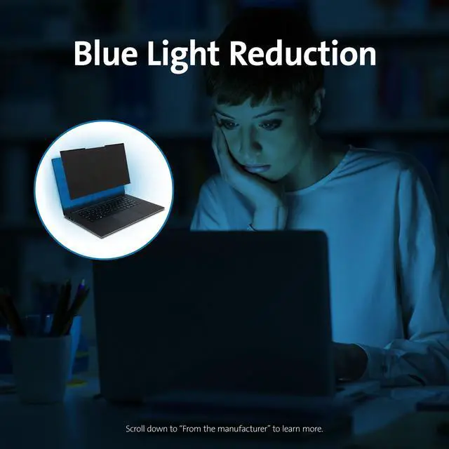 Alt view image 6 of 20 - Kensington MagPro 14.0" 16:9 Laptop Privacy Screen Filter Black K58352WW