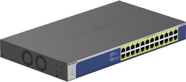 NETGEAR NETGEAR 24-Port Gigabit Ethernet Unmanaged PoE Switch