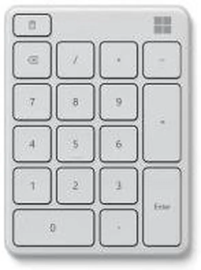 GLACIER WRLS NUMBER PAD - Newegg.com