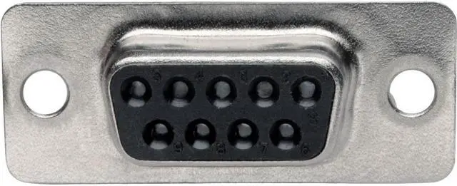 Alt view image 10 of 15 - Tripp Lite DB9 to RJ45 Modular Serial Adapter (F/F), RS-232, RS-422, RS-485 (P440-89FF)