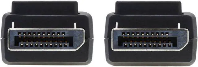 Alt view image 3 of 17 - Tripp Lite 15ft DisplayPort 1.4 Cable w/ Latching Connectors M/M Black P580015V4
