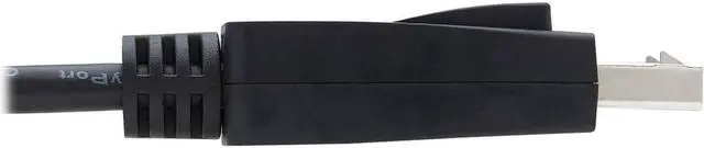 Alt view image 4 of 17 - Tripp Lite 15ft DisplayPort 1.4 Cable w/ Latching Connectors M/M Black P580015V4