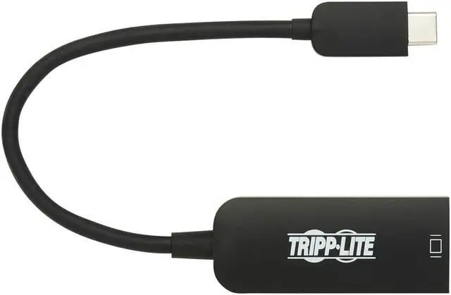 Alt view image 3 of 13 - Tripp Lite U444-06N-DP8B 6" USB-C to DisplayPort Adapter Cable M/F, Black