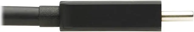 Alt view image 4 of 13 - Tripp Lite U444-06N-DP8B 6" USB-C to DisplayPort Adapter Cable M/F, Black