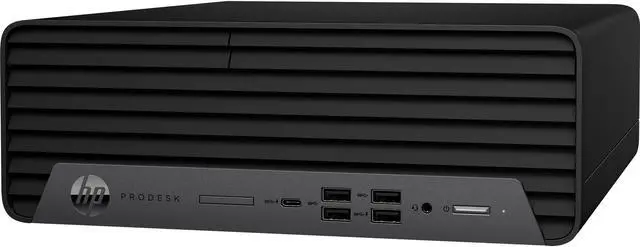 Alt view image 3 of 7 - HP Desktop Computer ProDesk 600 G6 221R3UT#ABA Intel Core i5-10500 8GB DDR4 256GB PCIe SSD Intel UHD Graphics 630 Windows 10 Pro 64-bit