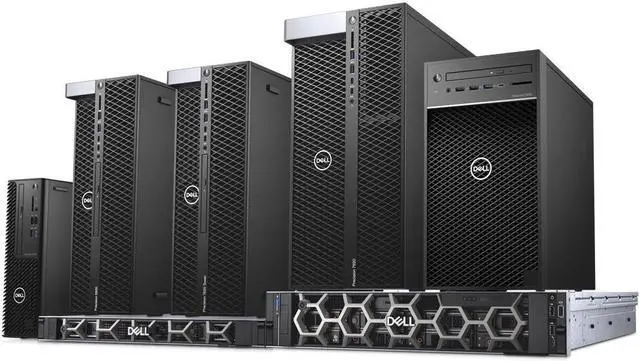 Alt view image 3 of 8 - Dell Precision 3640 Workstation Computer i7-10700 16GB 512GB SSD Windows 10 Pro