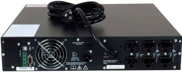 Alt view image 5 of 9 - Liebert GXT4 1500VA Rack/Tower UPS