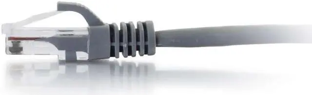 Alt view image 3 of 5 - C2G 50887 100 ft. Cat6a Snagless Unshielded (UTP) Ethernet Network Patch Cable - Gray