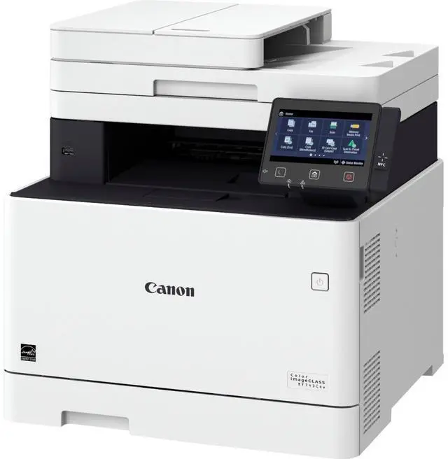 Alt view image 9 of 20 - Canon - 3101C011 - Canon imageCLASS MF740 MF743Cdw Wireless Laser Multifunction Printer - Color -