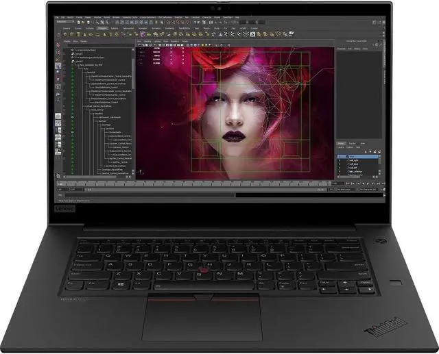 Alt view image 4 of 8 - Lenovo ThinkPad P1 Gen 3 Mobile Workstation Intel Core i7-10850H 16GB Memory 512 GB PCIe SSD NVIDIA Quadro T1000 Max-Q 15.6" Non-Touch Screen Windows 10 Pro 64-bit 20TH000DUS