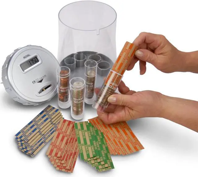 Alt view image 3 of 8 - Royal Cs120 Coin Sorter Silver