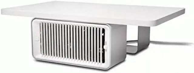 Alt view image 3 of 16 - Kensington CoolView Wellness Monitor Stand with Desk Fan K55855WW