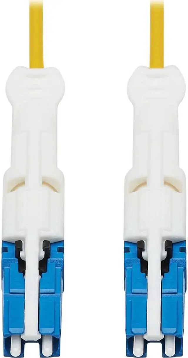 Alt view image 5 of 7 - Tripp Lite Duplex Singlemode 400Gb Fiber Optic Cable OS2 LSZH CS-UPC LC-UPC 1M N381L01M