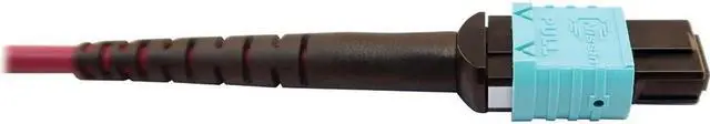 Alt view image 4 of 11 - Tripp Lite 5m 400G Multimode 50/125 OM4 Fiber Optic Cable, Magenta N846D05M16CMG