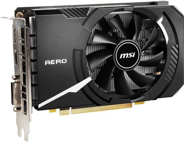 Alt view image 9 of 20 - MSI VCX GTX 1650 D6 AERO ITX OCV1 GTX 1650 D6 AERO ITX OCV1 4G GDR6 128B HDMI
