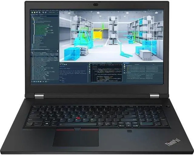 Alt view image 9 of 15 - Lenovo ThinkPad P17 20SN0043US 17.3" Laptop i7-10850H 32GB 512GB SSD Win 10 Pro