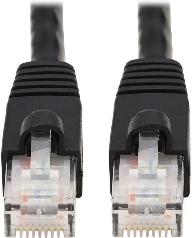 Alt view image 4 of 14 - TRIPP LITE N261-025-BK 25 ft. Cat 6A Black Augmented Cat6 (Cat6a) Snagless 10G Certified Patch Cable, (RJ45 M/M) - Black