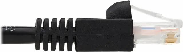 Alt view image 5 of 14 - TRIPP LITE N261-025-BK 25 ft. Cat 6A Black Augmented Cat6 (Cat6a) Snagless 10G Certified Patch Cable, (RJ45 M/M) - Black