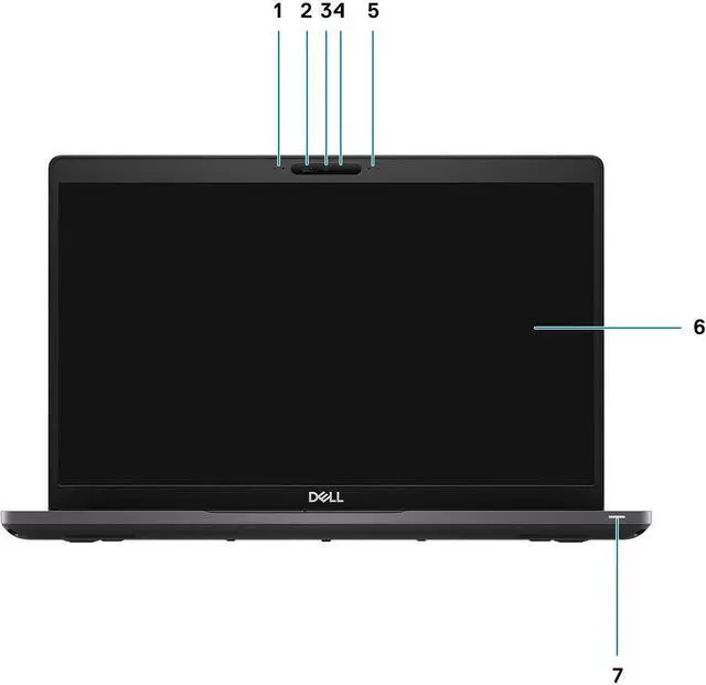 Alt view image 3 of 8 - Dell Latitude 5000 5400 14" Chromebook - HD - 1366 x 768 - Intel Core i3 (8th Gen) i3-8145U Dual-core (2 Core) 2.10 GHz - 4 GB RAM - 128 GB SSD - Carbon Fiber - Chrome OS - Intel UHD Graphics 620